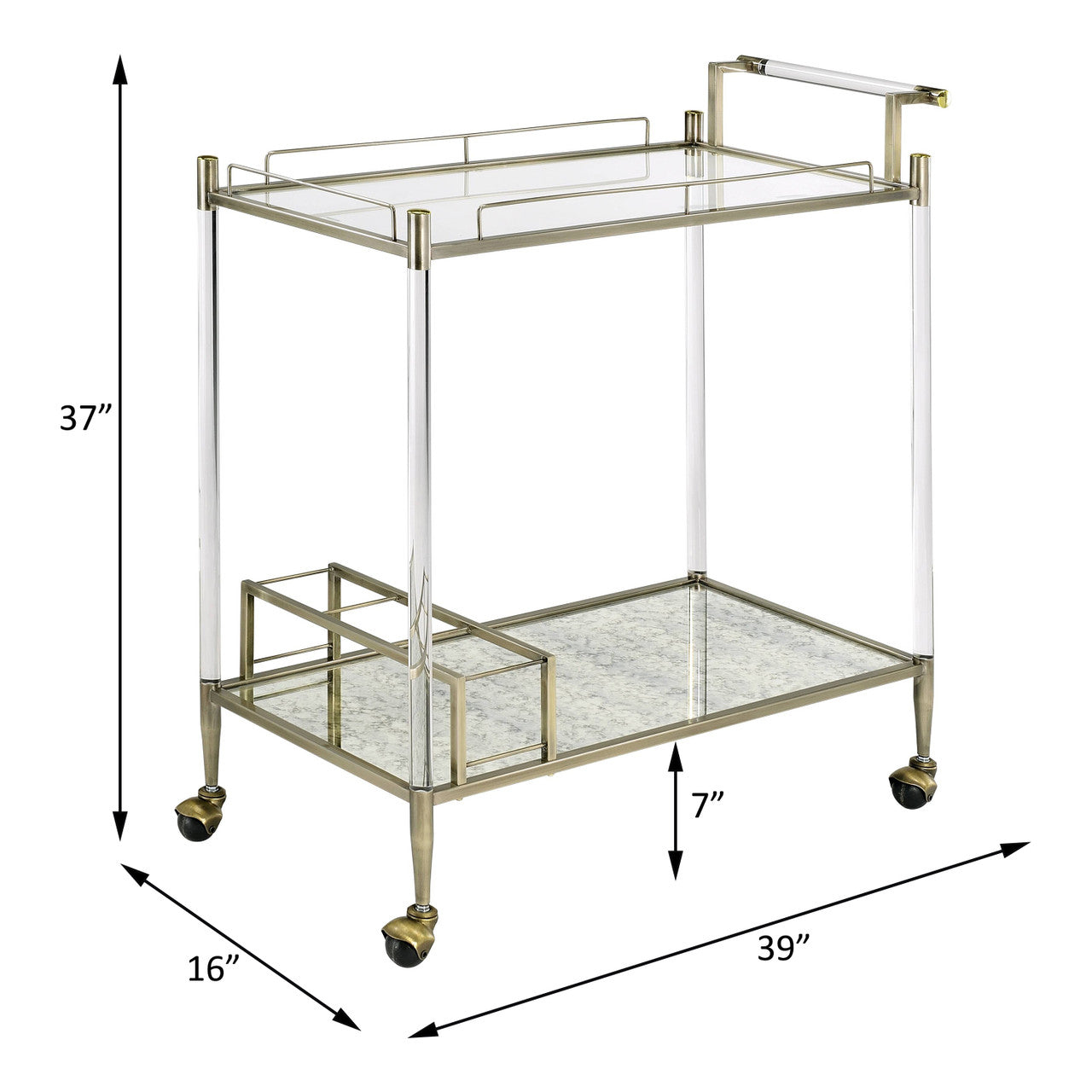 ACME AC00160 Cirro Serving Cart  1
