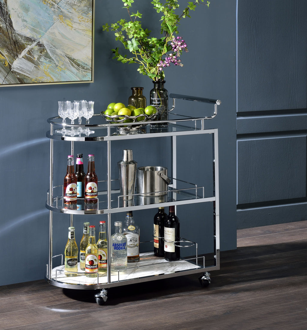 ACME AC00161 Inyo Serving Cart  2