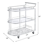 ACME AC00161 Inyo Serving Cart  3