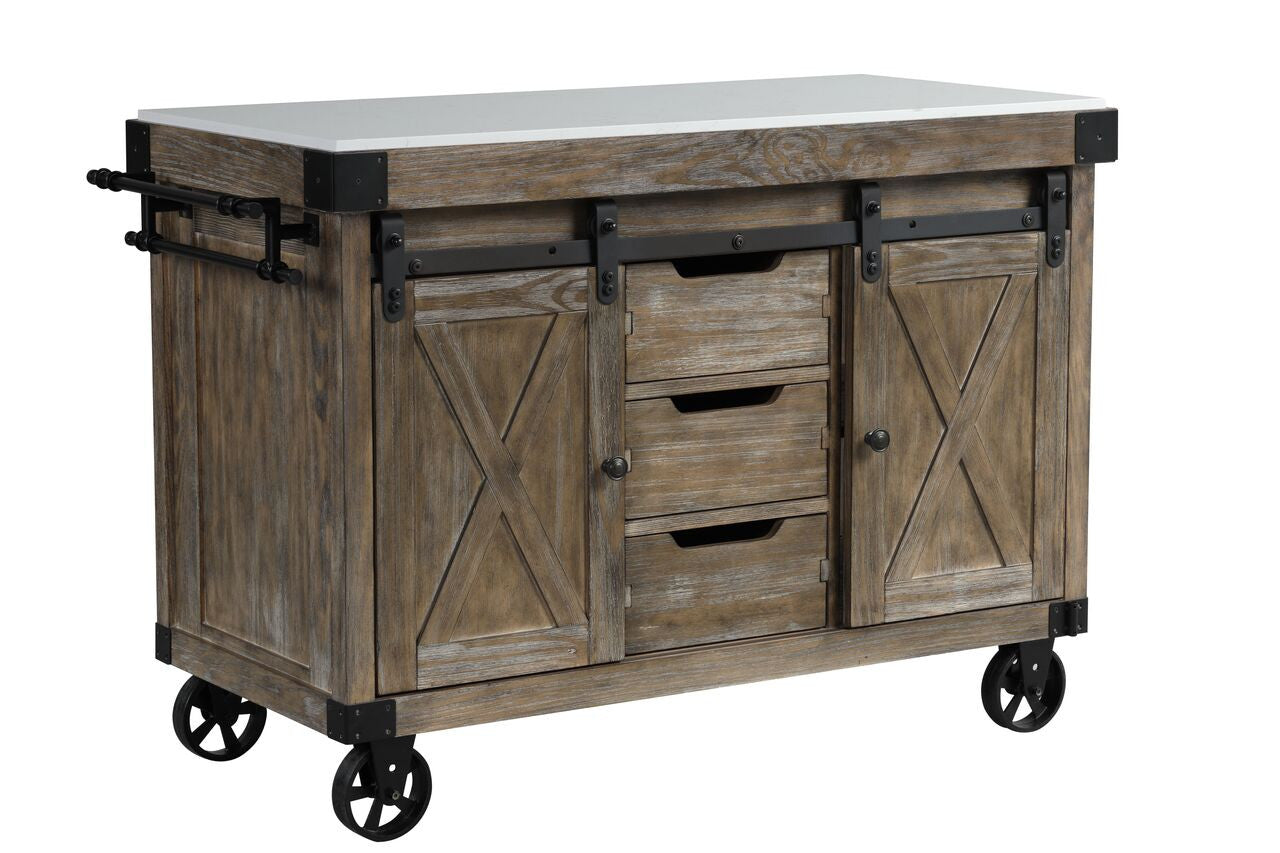ACME AC00185 Alforvott Kitchen Island