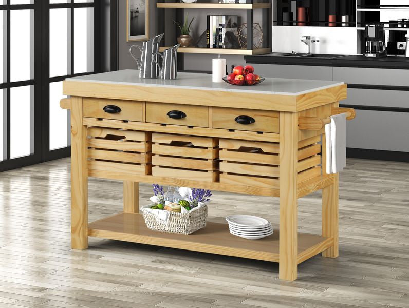 ACME AC00188 Grovaam Kitchen Island