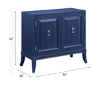 ACME AC00285 Clem Blue Console Table  4