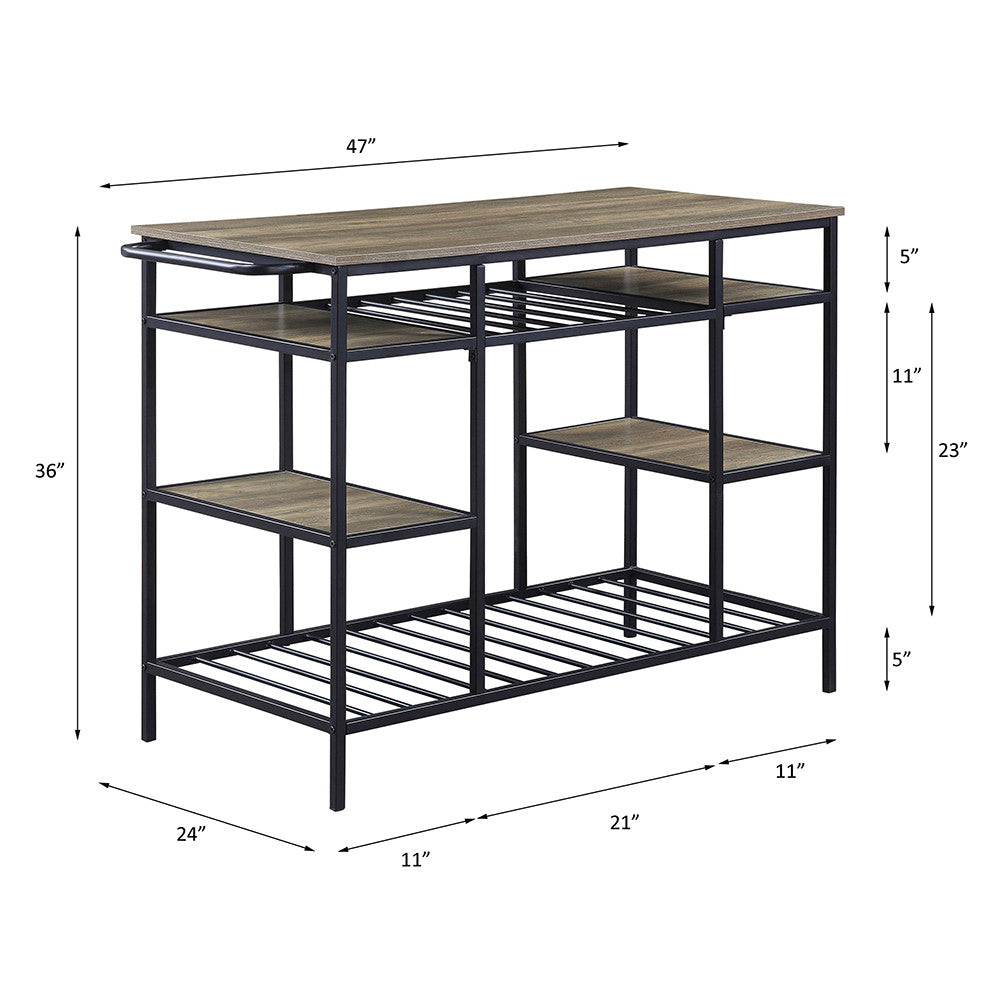 ACME AC00325 Lona Kitchen Island  4