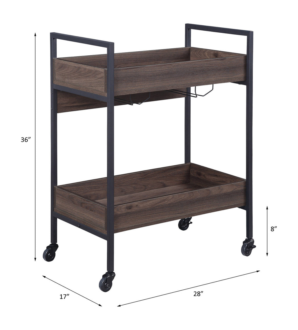 ACME AC00326 Jerrick Serving Cart  3
