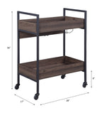 ACME AC00326 Jerrick Serving Cart  3