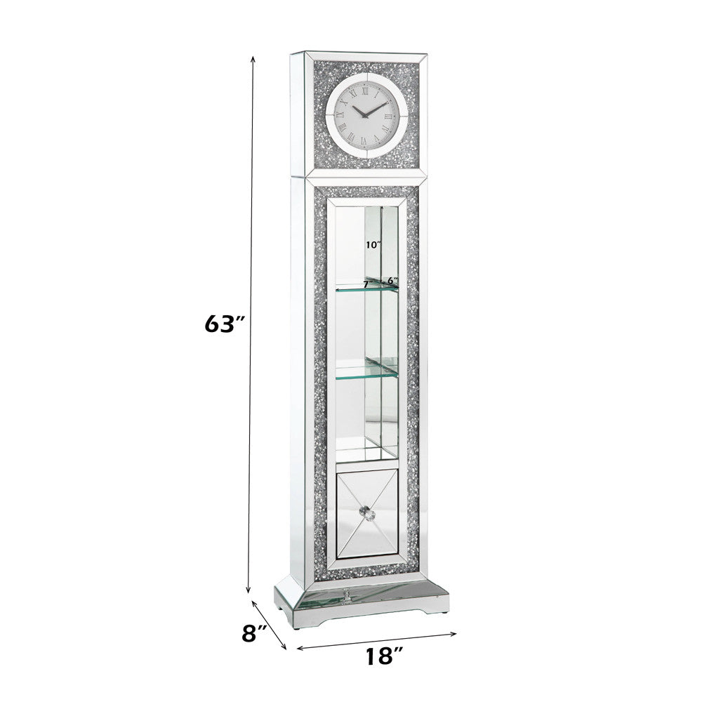 ACME AC00354 Noralie Floor Clock with Led  1