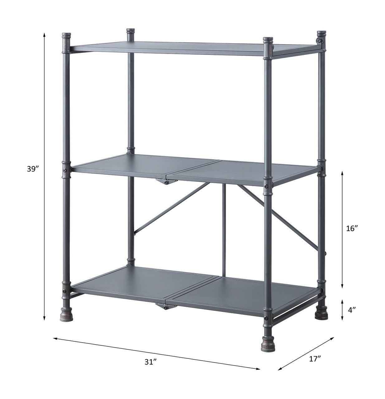 ACME AC00360 Cordelia Folding Console Table  2