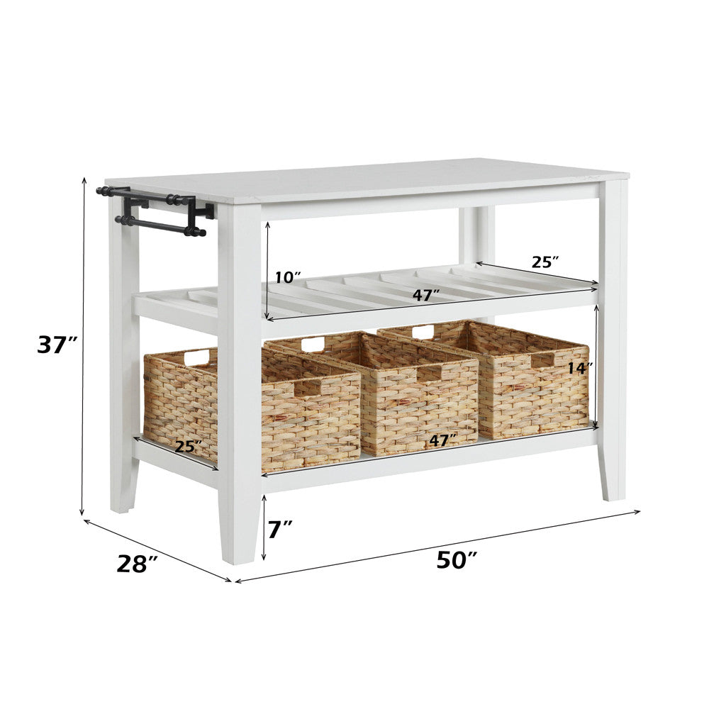 ACME AC00395 Sezye Kitchen Island  3