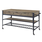 ACME AC00402 Macaria Kitchen Cart  1