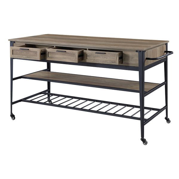 ACME AC00402 Macaria Kitchen Cart  4
