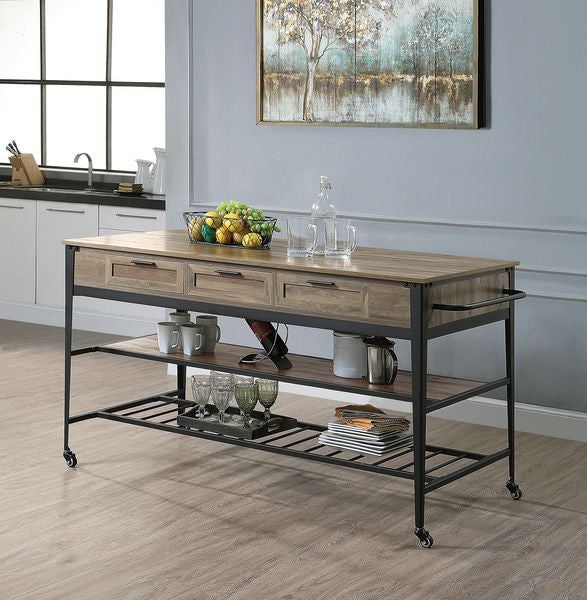 ACME AC00402 Macaria Kitchen Cart