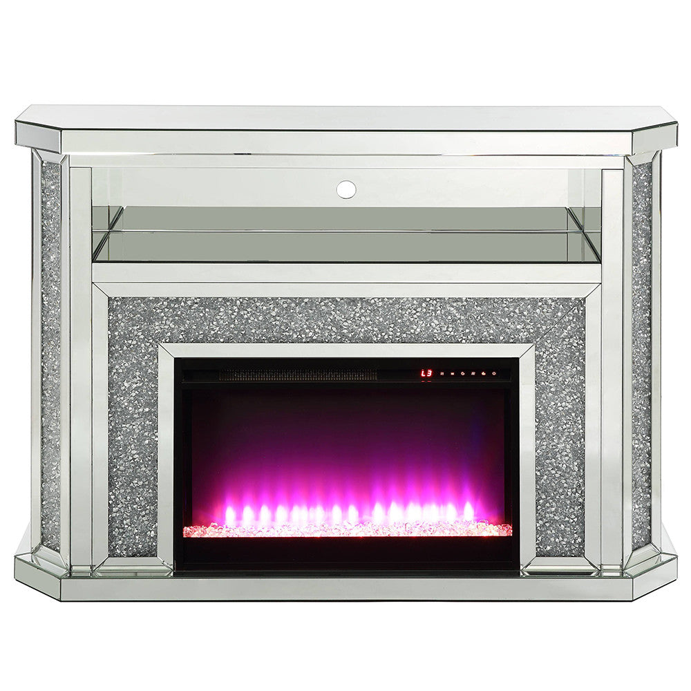 ACME AC00508 Noralie Fireplace with Firecore with Led  10