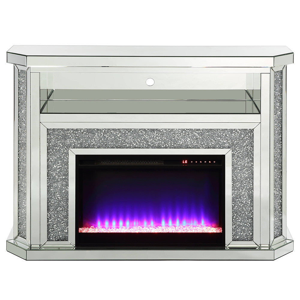 ACME AC00508 Noralie Fireplace with Firecore with Led  11