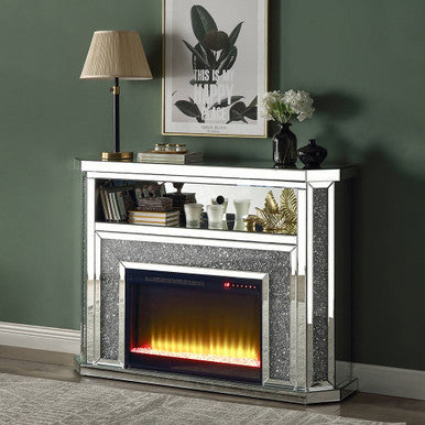 ACME AC00508 Noralie Fireplace with Firecore with Led