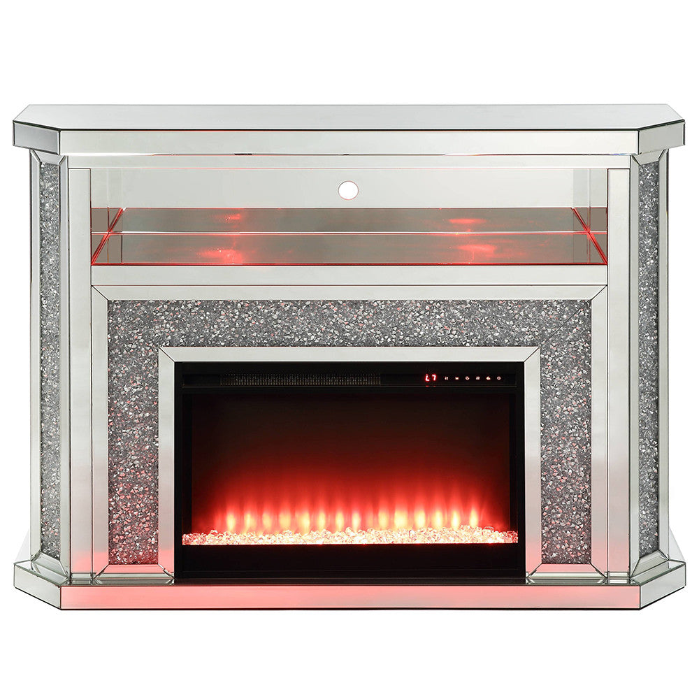 ACME AC00508 Noralie Fireplace with Firecore with Led  12