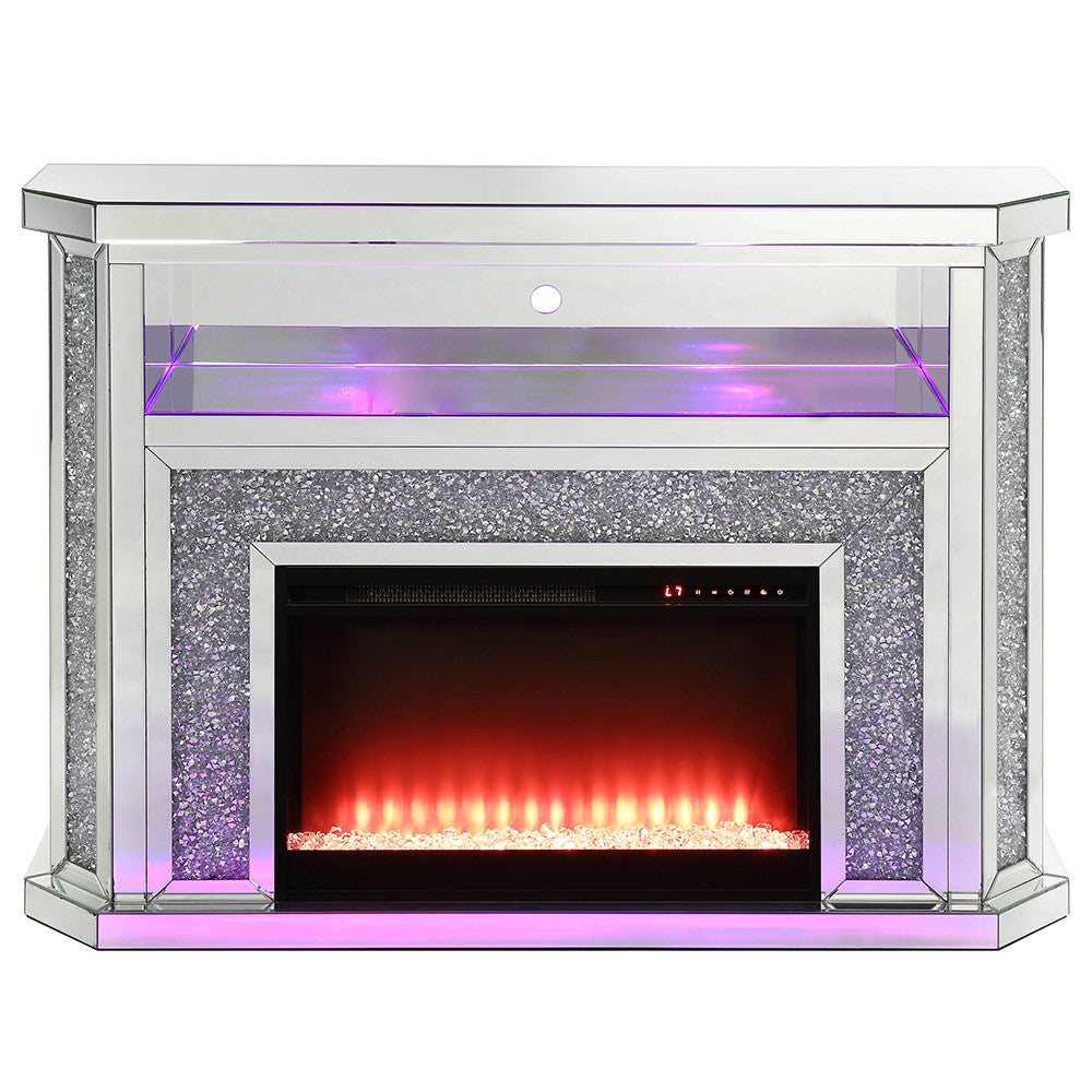 ACME AC00508 Noralie Fireplace with Firecore with Led  15