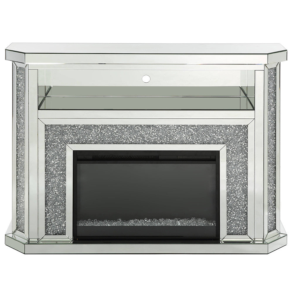 ACME AC00508 Noralie Fireplace with Firecore with Led  2