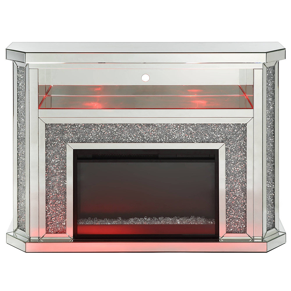 ACME AC00508 Noralie Fireplace with Firecore with Led  4