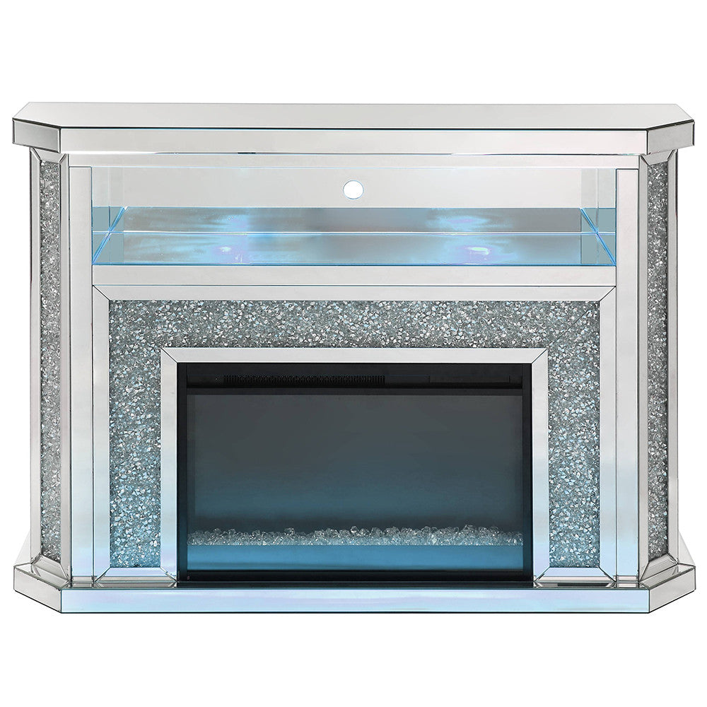 ACME AC00508 Noralie Fireplace with Firecore with Led  5