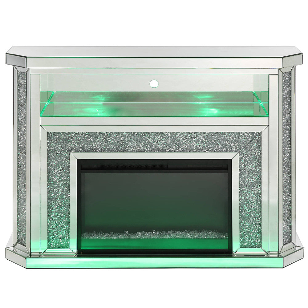 ACME AC00508 Noralie Fireplace with Firecore with Led  6