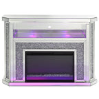 ACME AC00508 Noralie Fireplace with Firecore with Led  7