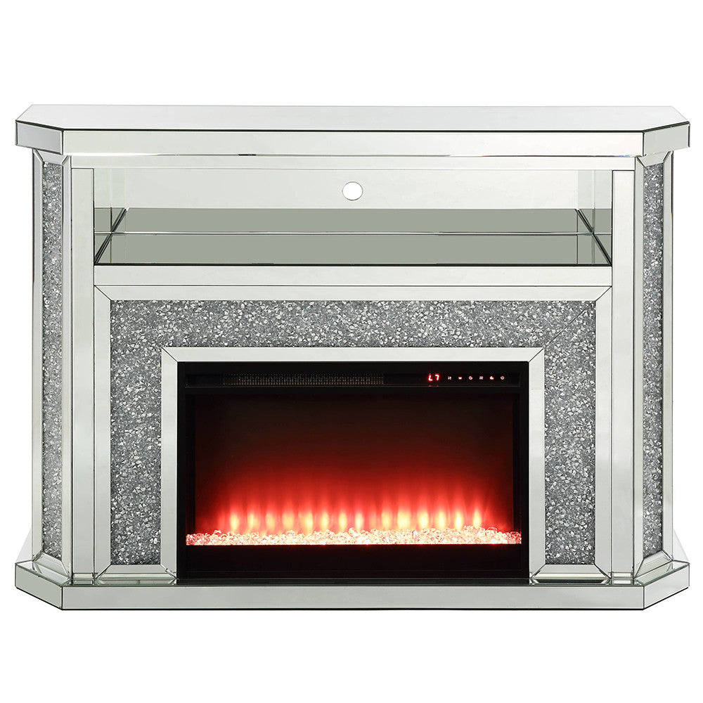 ACME AC00508 Noralie Fireplace with Firecore with Led  8