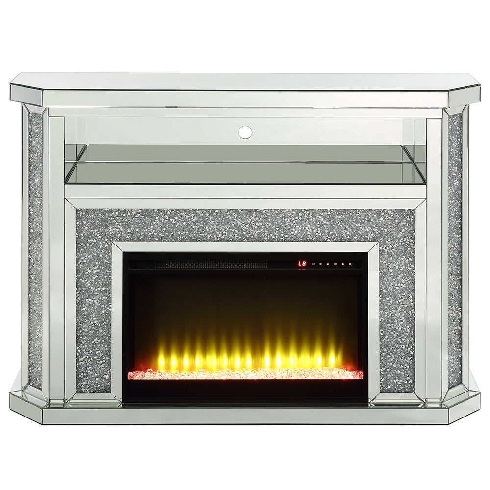 ACME AC00508 Noralie Fireplace with Firecore with Led  9