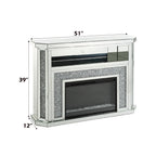 ACME AC00508 Noralie Fireplace with Firecore with Led  16