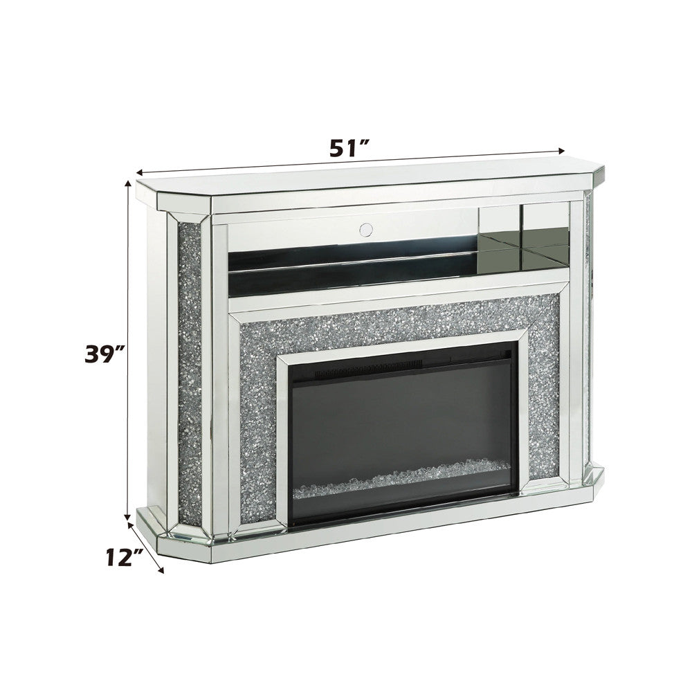 ACME AC00508 Noralie Fireplace with Firecore with Led  16