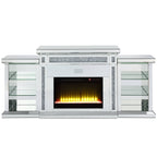 ACME AC00518 Noralie Fireplace with Firecore with Bluetooth  10