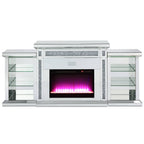ACME AC00518 Noralie Fireplace with Firecore with Bluetooth  11