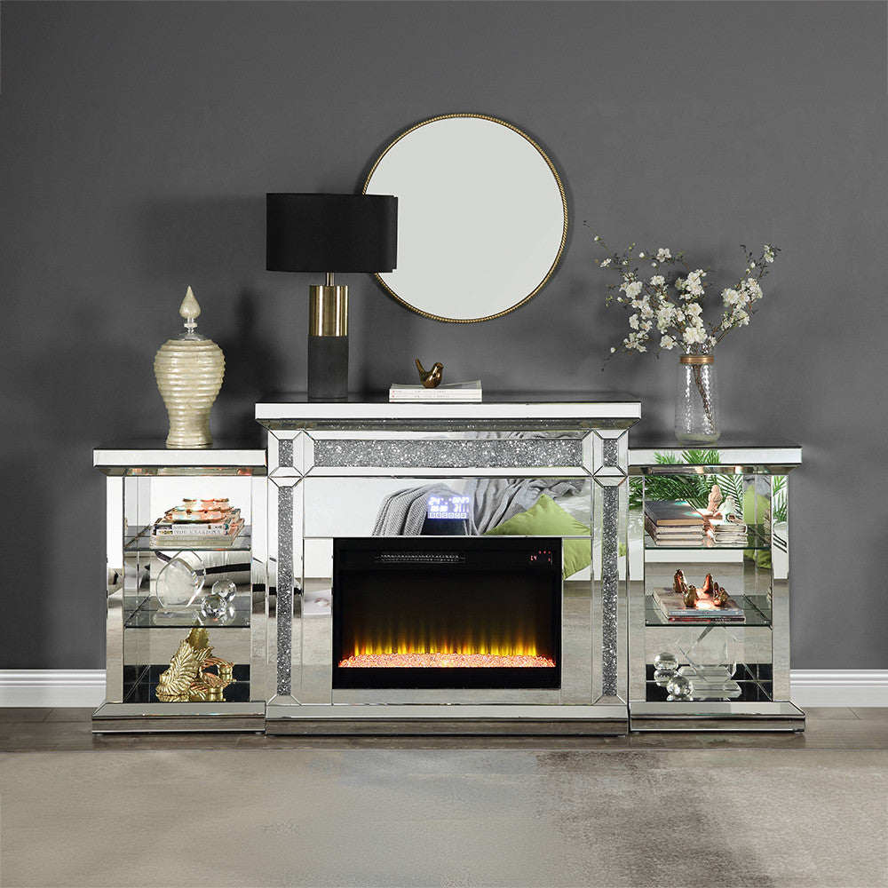 ACME AC00518 Noralie Fireplace with Firecore with Bluetooth