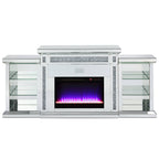 ACME AC00518 Noralie Fireplace with Firecore with Bluetooth  12