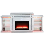 ACME AC00518 Noralie Fireplace with Firecore with Bluetooth  13