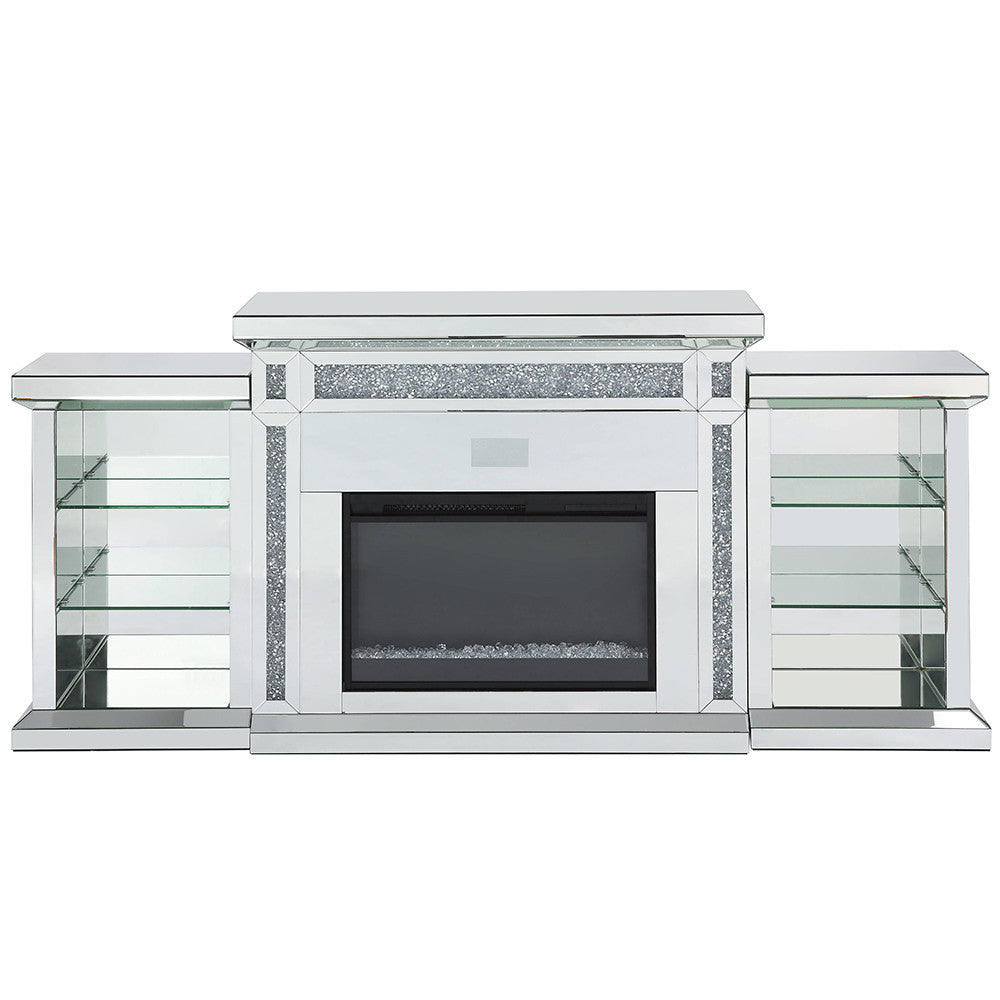 ACME AC00518 Noralie Fireplace with Firecore with Bluetooth  2