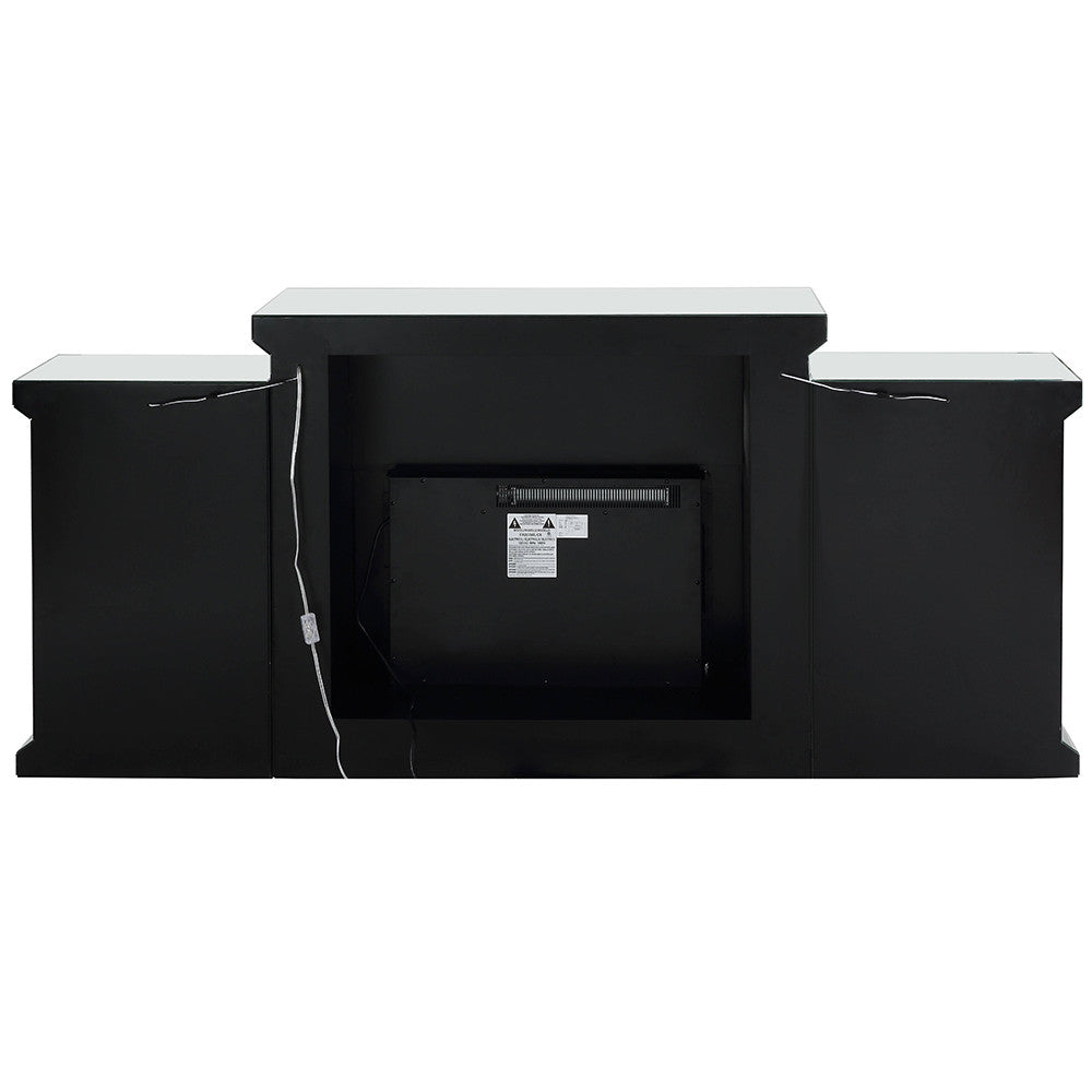 ACME AC00518 Noralie Fireplace with Firecore with Bluetooth  3