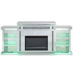 ACME AC00518 Noralie Fireplace with Firecore with Bluetooth  6