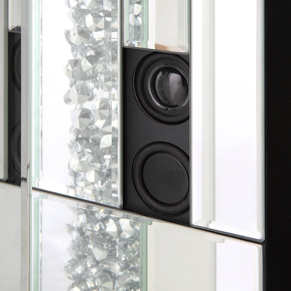 ACME AC00518 Noralie Fireplace with Firecore with Bluetooth  8