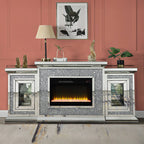 ACME AC00522 Noralie Fireplace with Firecore with Led