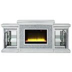 ACME AC00522 Noralie Fireplace with Firecore with Led  4