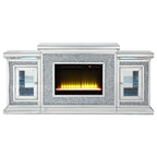 ACME AC00522 Noralie Fireplace with Firecore with Led  7