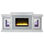 ACME AC00522 Noralie Fireplace with Firecore with Led  8