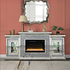 ACME AC00522 Noralie Fireplace with Firecore with Led  11
