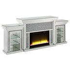 ACME AC00524 Noralie Fireplace with Firecore with Led  1