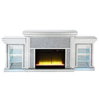 ACME AC00524 Noralie Fireplace with Firecore with Led  6
