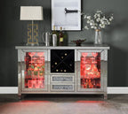 ACME AC00525 Noralie Wine Cabinet with Led  5