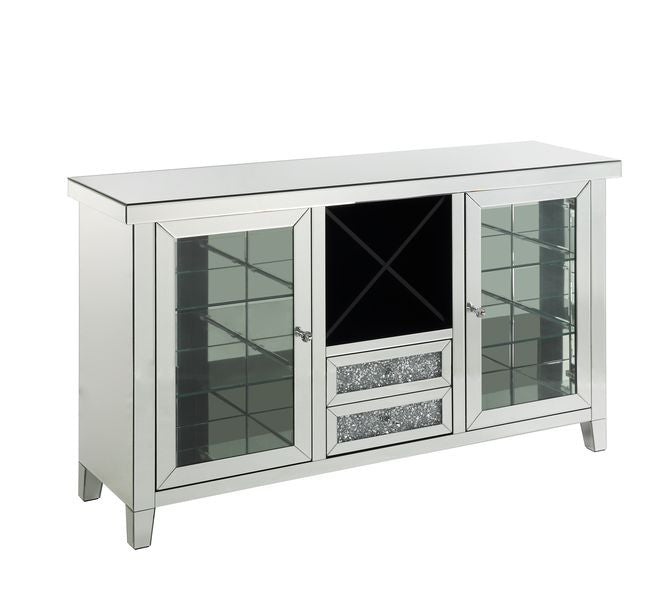ACME AC00525 Noralie Wine Cabinet with Led  7