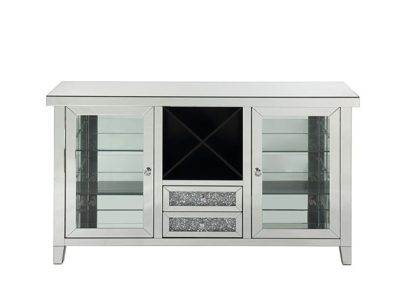 ACME AC00525 Noralie Wine Cabinet with Led  8