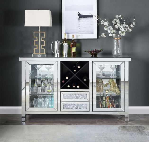 ACME AC00525 Noralie Wine Cabinet with Led