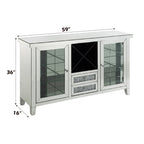 ACME AC00525 Noralie Wine Cabinet with Led  11